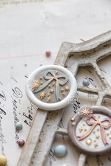 LCN Wax Seal Stamp Set - Round bow