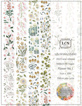 LCN Flower No.1 Matte PET Tape