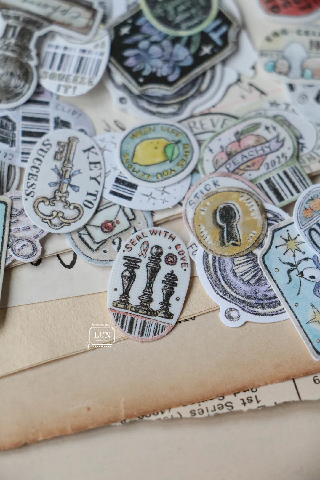 LCN Sticker club: A box full of joy sticker set