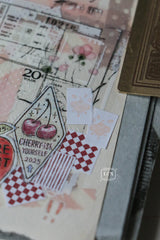 LCN Label Sticker Roll - Spring Flower Earth Tone