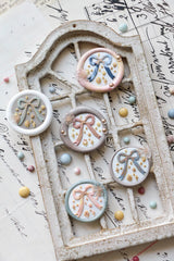 LCN Wax Seal Stamp Set - Round bow