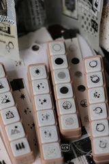 LCN Self-Inking Push Button Stamp