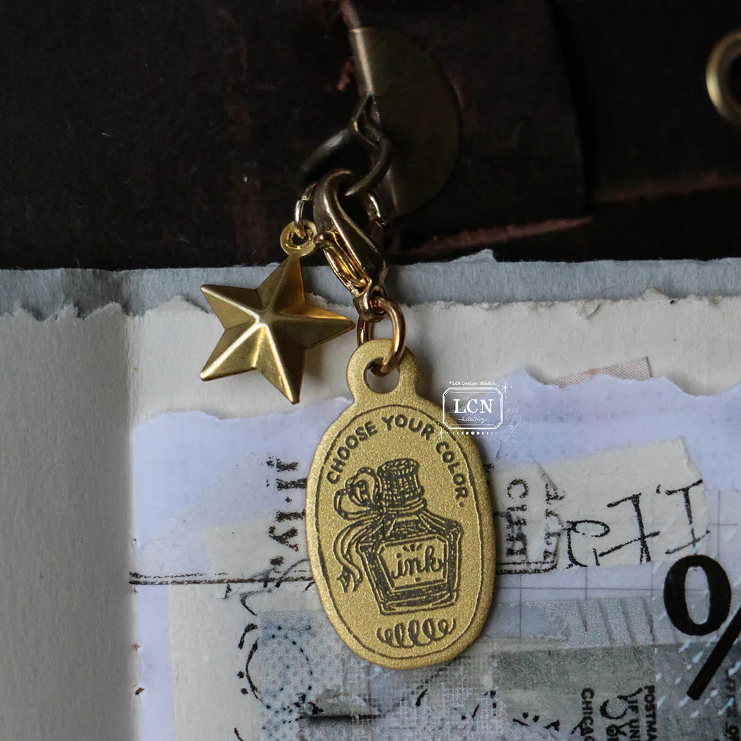 LCN Brass Charm - Choose Your Color