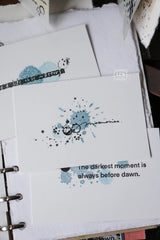 LCN Self-Inking Push Button Stamp