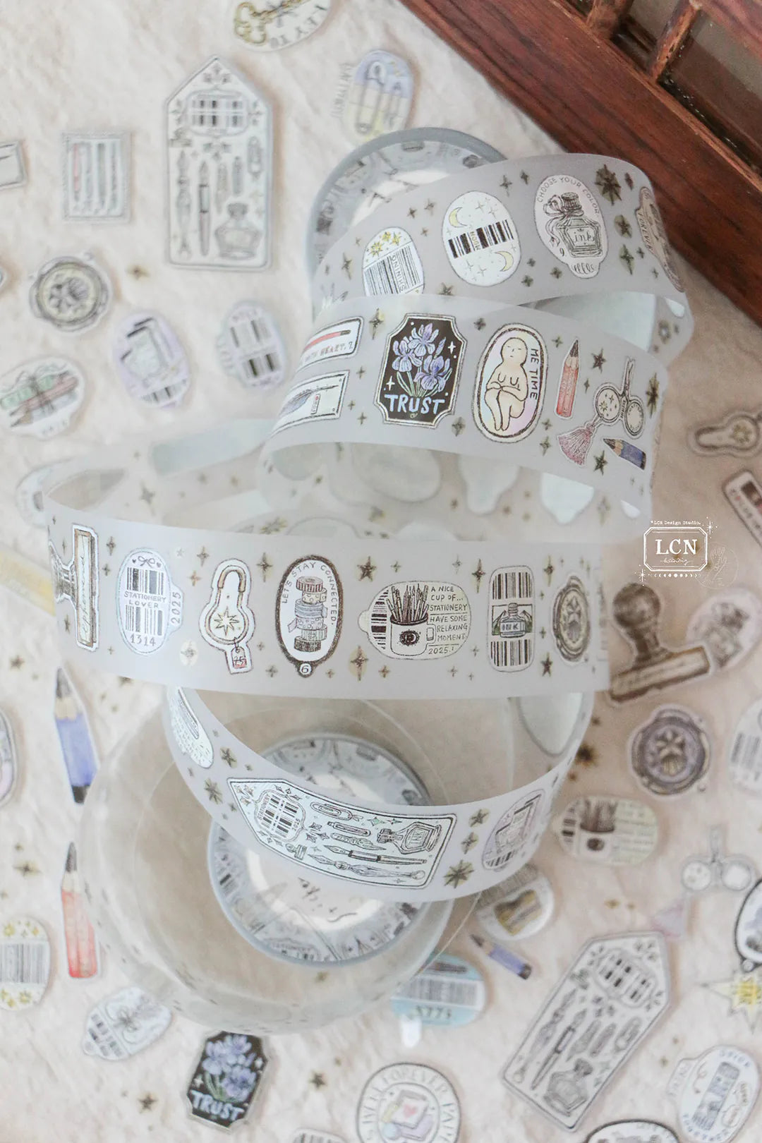 LCN Sticker club - Stationery Matte PET Tape