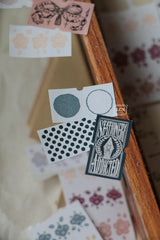 LCN Label Sticker Roll - Spring Flower Earth Tone