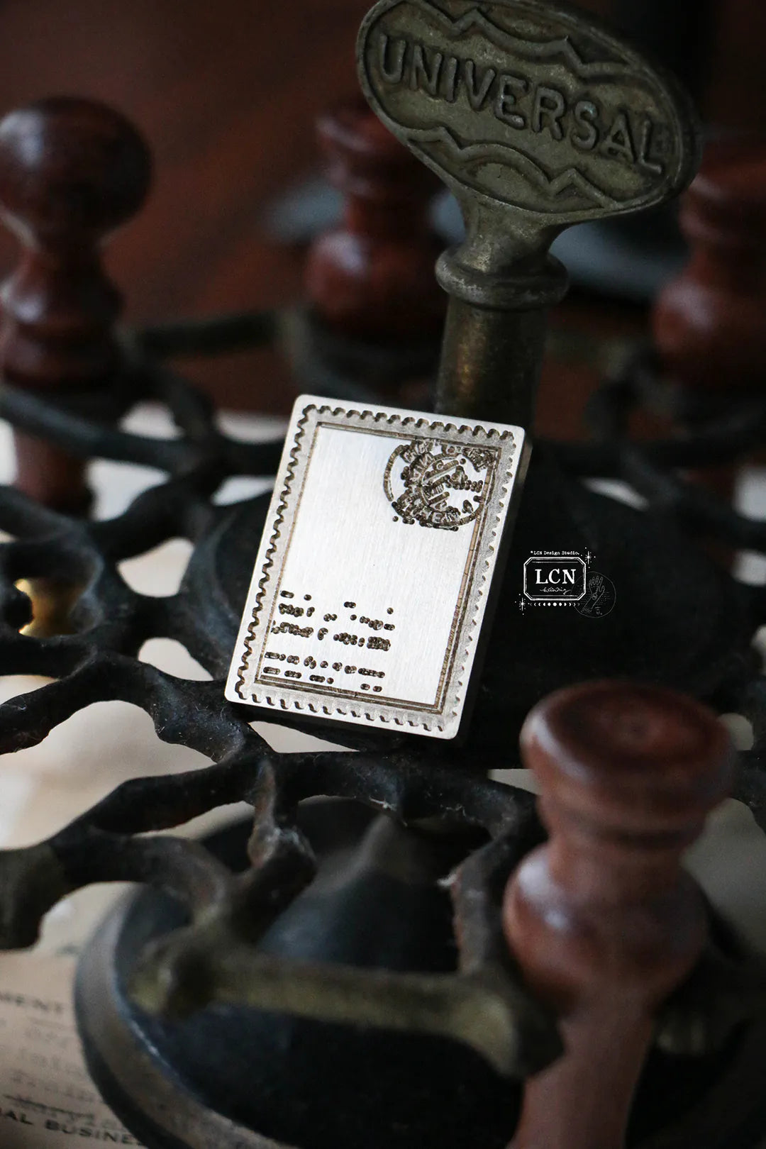 LCN Wax Seal Stamp Set - Postage Stamp Large