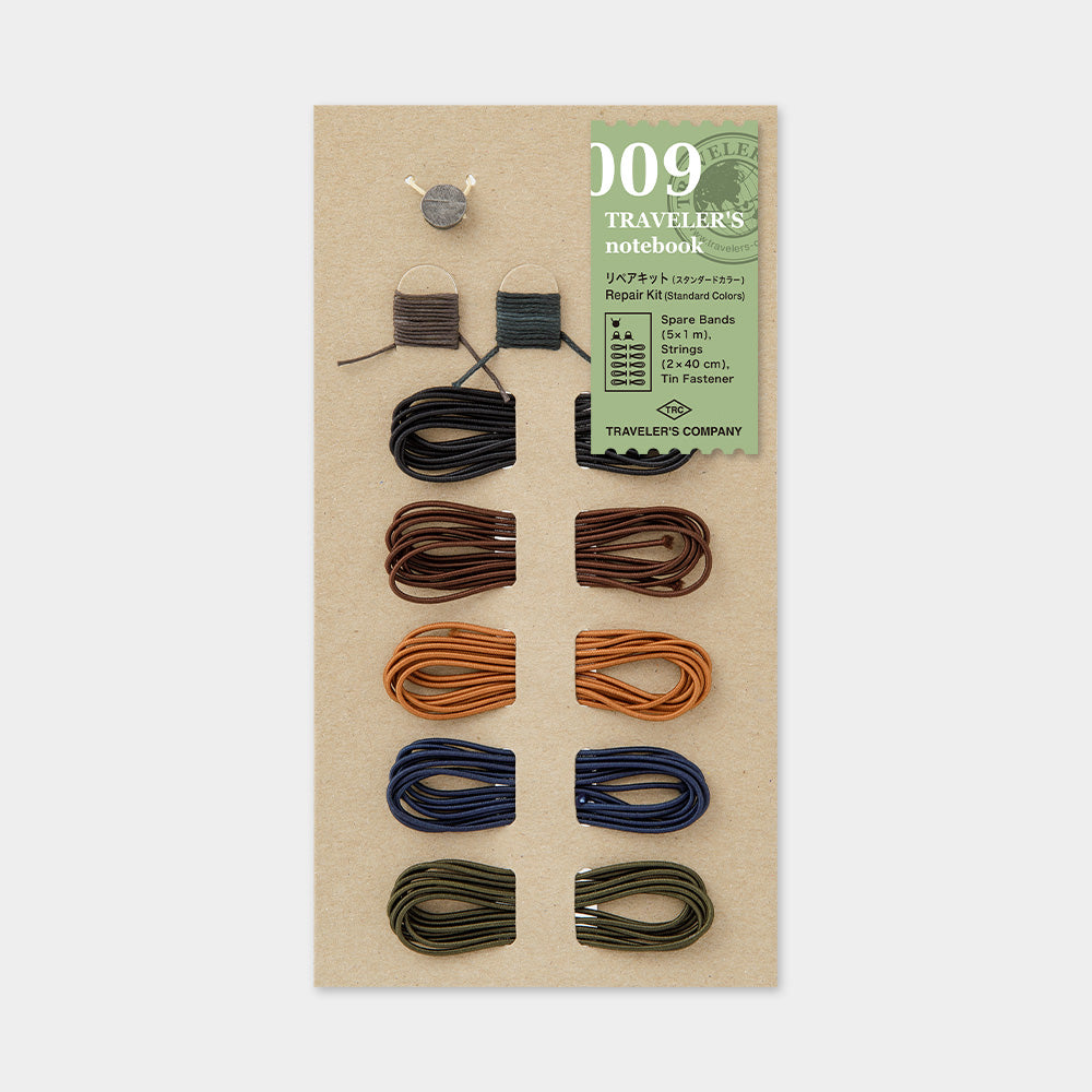 TRAVELER'S notebook 009 Repair Kit, Standard Colors