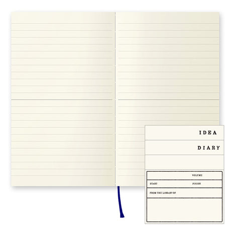 MD Notebook B6 Slim Lined