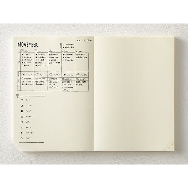 MD Notebook Codex 1 Day 1 Page A5 - Dot Grid