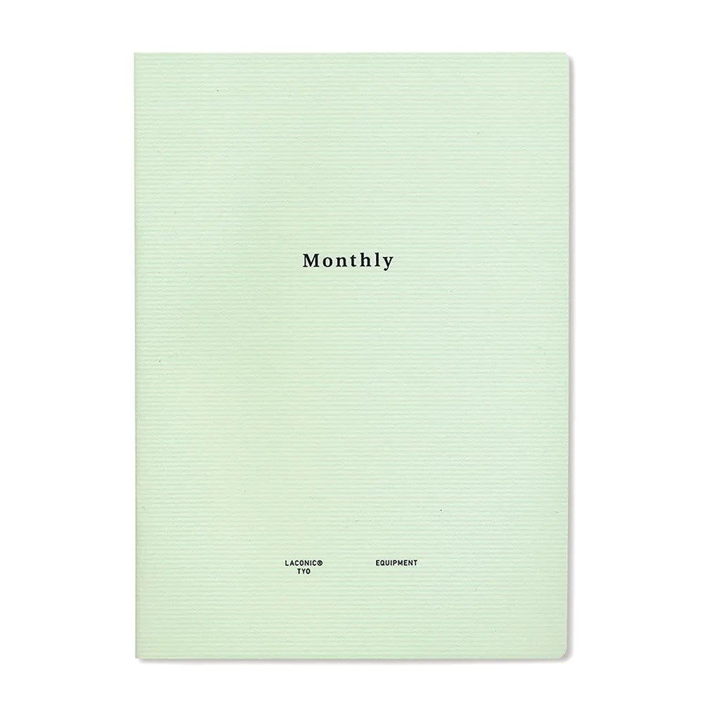 Laconic Style Notebook A5 - Monthly