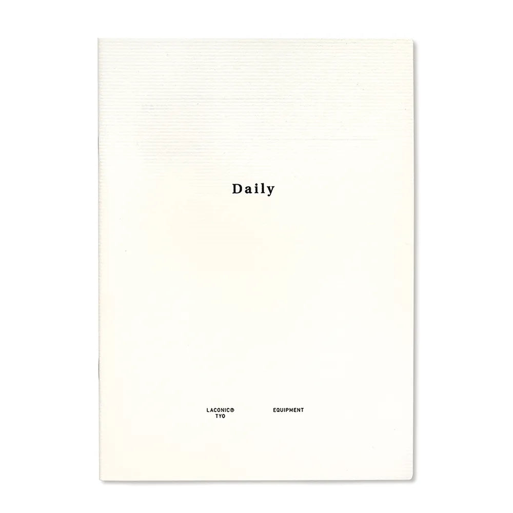 Laconic Style Notebook A5 - Daily