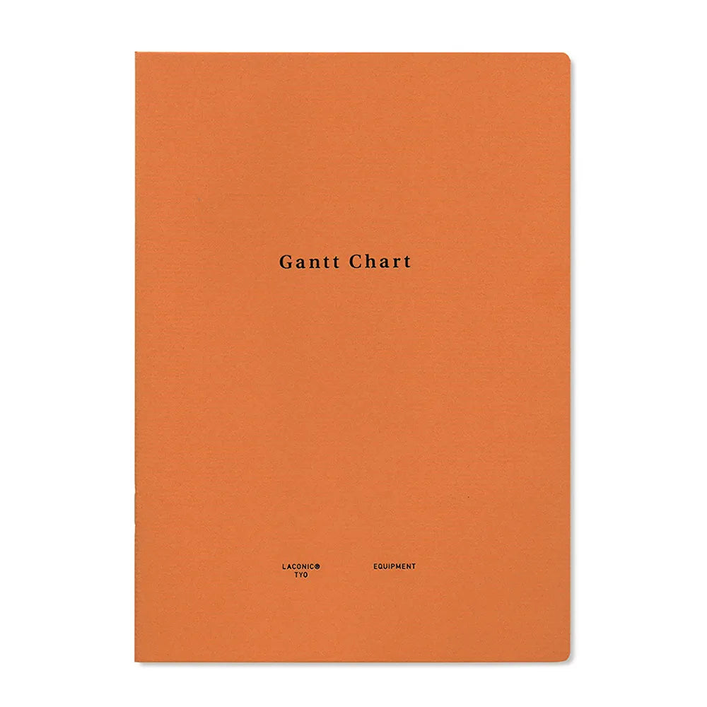 Laconic Style Notebook A5 - Gantt Chart