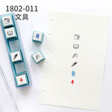 Pochitto Pick! Removable Push-Button Stamp - Stationery