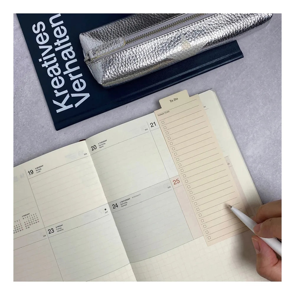 Laconic Style Bookmark - Reading Memo (Horizontal)