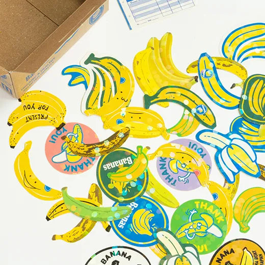 Hako Flake Stickers - Banana