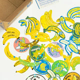 Hako Flake Stickers - Banana