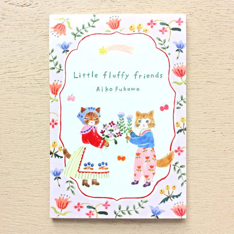 Aiko Fukawa Little Fluffy Friends Postcard Set
