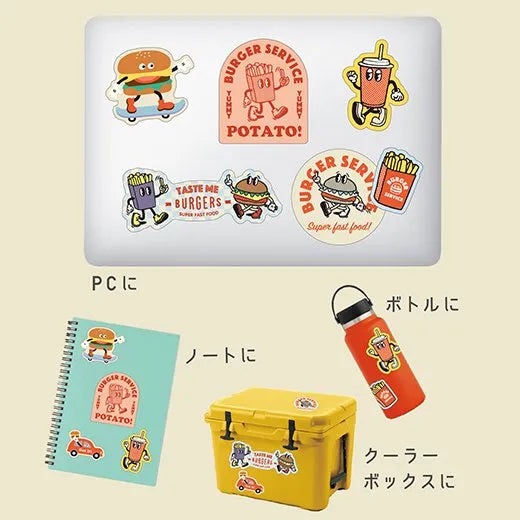 Burger Sticker Pack