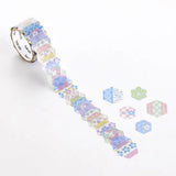 Tortoise Shell Washi Roll Sticker Bande