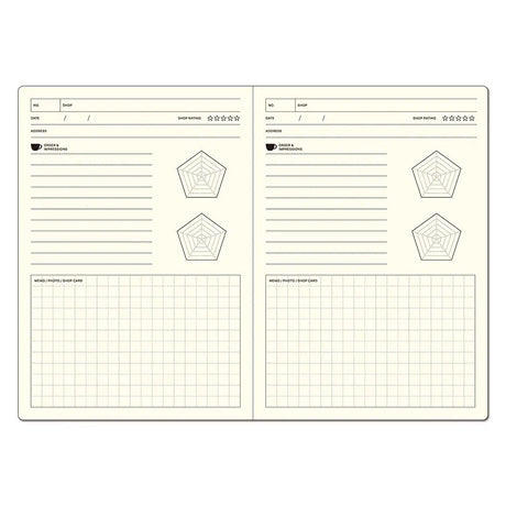 Laconic Style Notebook B6 - Cafe