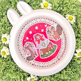 Embroidery Forest Little Red Riding Hood Washi Roll Sticker Bande