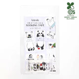 Bande Sticker Roll - Black and White Sandwich