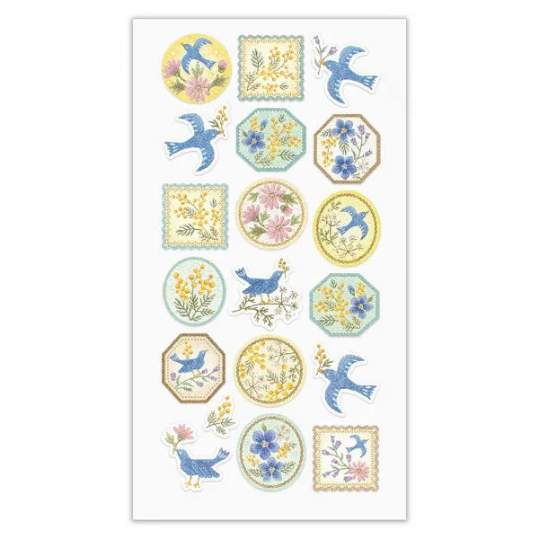 Fleurs & Chance Sticker Sheet - Merci
