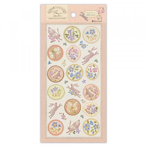 Fleurs & Chance Sticker Sheet - Fete