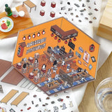 BGM Diorama 2.5D Sticker - Izakaya