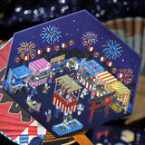 BGM Diorama 2.5D Sticker - Festival