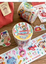 Molinta - Vintage Toys Sticker Roll