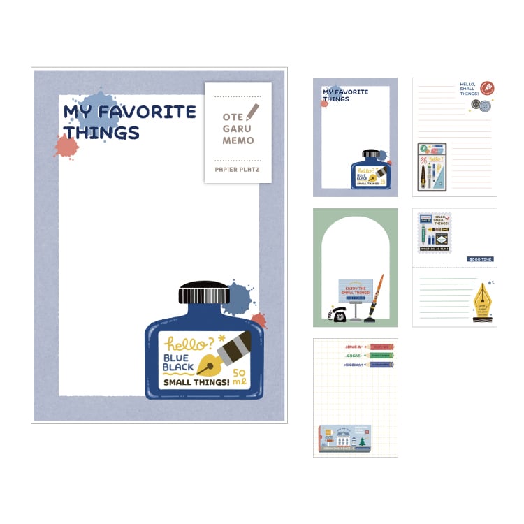 Papier Platz x Eric Small Things Memo Pad - Writing Utensils
