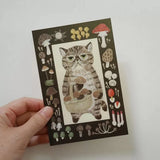 4legs Postcard - Cat in Picture Book #22 Exotic Shorthair