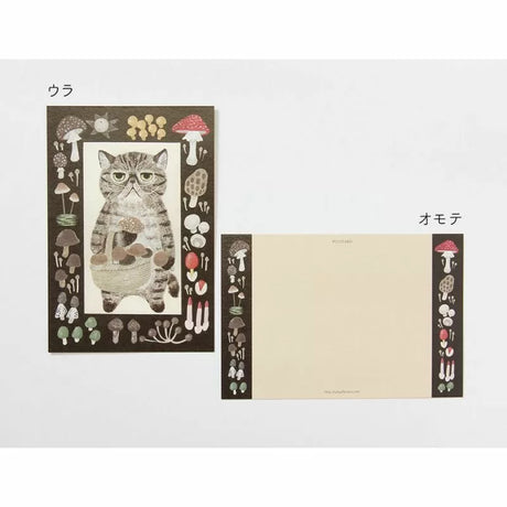 4legs Postcard - Cat in Picture Book #22 Exotic Shorthair