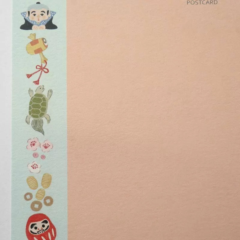 4legs Postcard - Cat in Picture Book Maneki-neko