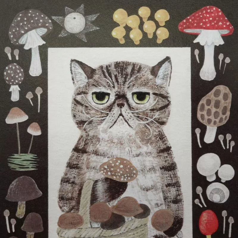 4legs Postcard - Cat in Picture Book #22 Exotic Shorthair