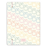 Plan the year with Miffy by your side! This slim 17-month planner (Aug. 2026–Dec. 2027) features monthly planning pages, full-color illustrations, tear-out shopping and to-do lists, and a handy interior pocket. A brass-and-enamel Miffy bookmark adds a charming touch while keeping your place with ease. 

• 7.5"w × 9.75"h 
• 17 months (Aug. 2026–Dec. 2027) 
• 48 pages; 120 gsm acid-free FSC®-certified paper 
• Softcover; Center-sewn binding 
• Brass and enamel bookmark 
• Elastic band closure 

© Mercis bv