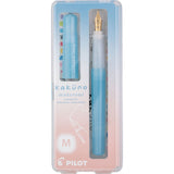 Pilot Kakuno Madoromi Fountain Pen - Light Blue