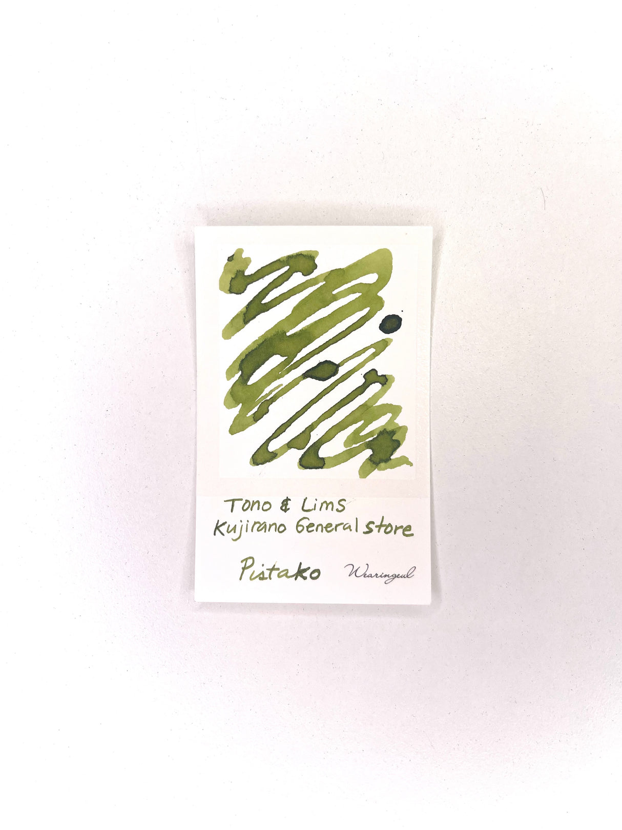 TONO & LIMS Ink - Kujirano General Store - PISTAKO