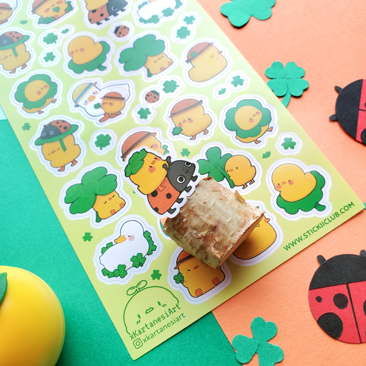 STICKII - Lucky Duckies Sticker Sheet