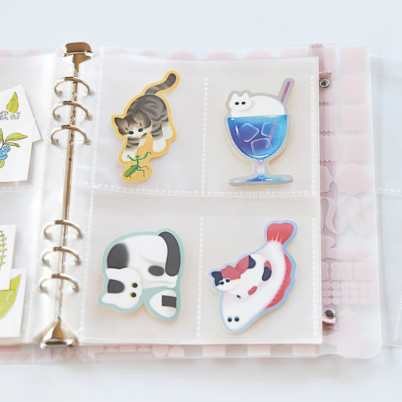OTONA Sticker File Pocket Refills A5 (6-hole)