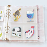 OTONA Sticker File Pocket Refills A5 (6-hole)