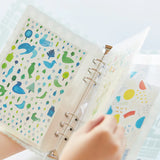 OTONA Sticker File Pocket Refills A5 (6-hole)