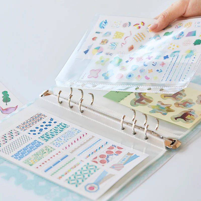OTONA Sticker File Pocket Refills A5 (6-hole)