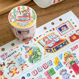 Molinta - Vintage Toys Sticker Roll