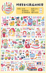 Molinta - Vintage Toys Sticker Roll