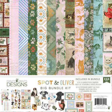 Fancy Pants Designs Scrapbooking Kit - Spot & Oliver