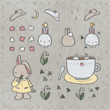 Bunny Washi Sticker Sheet