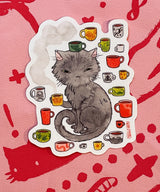 So Many Cups! Vinyl Sticker